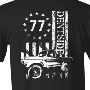 1977 Ford F150, Dentside Truck, Ford Dentside, Squarebody Ford Truck T-Shirt