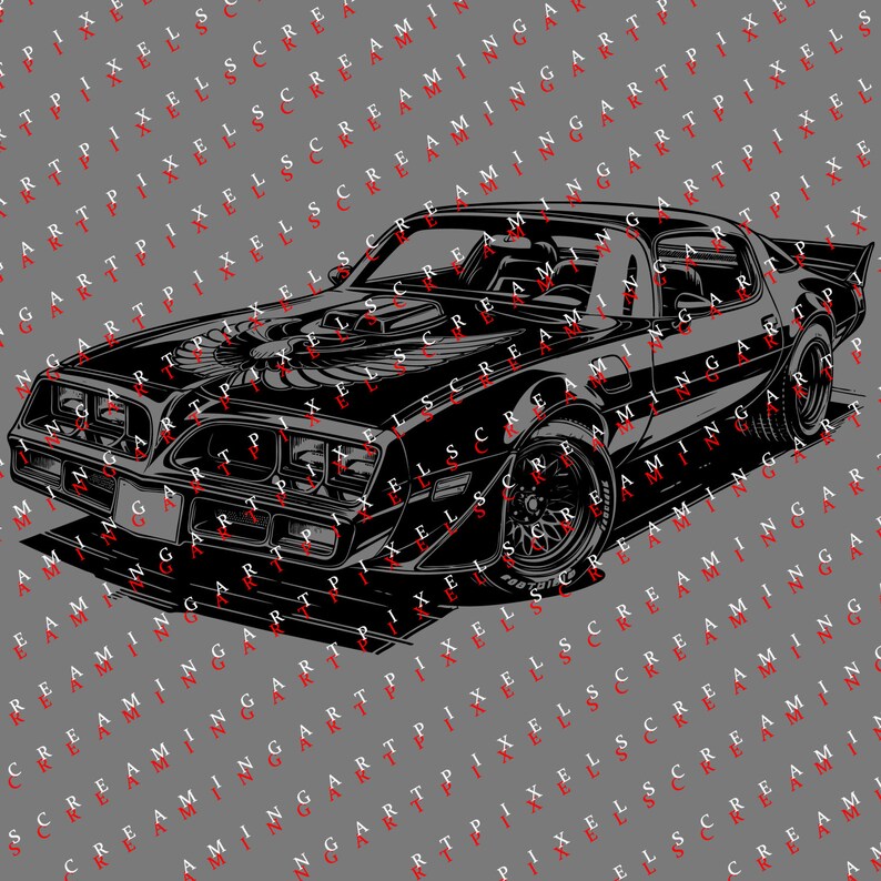 Pontiac Trans Am Digital File, Firebird Pontiac Png File, Firebird, PNG ...