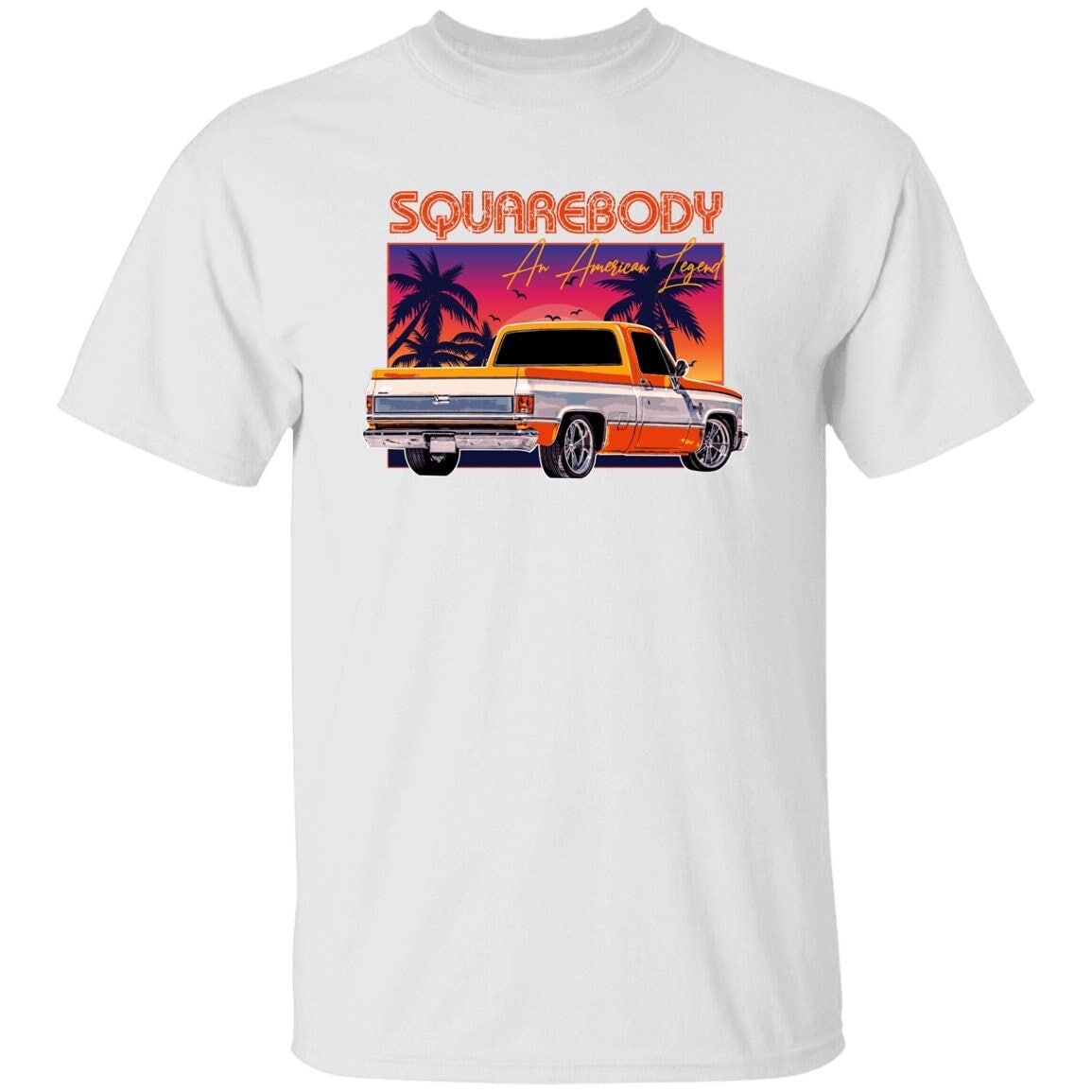 Chevy Squarebody C10 Classic Retro An American Legend T-Shirt