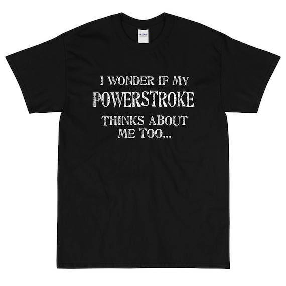 6.0 Powerstroke T-Shirt, Maglietta Power Stroke Uomo, Abbigliamento Diesel F250 F350 Tee