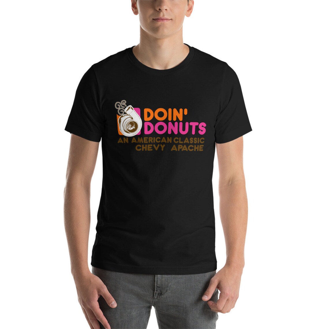 Camisa Apache Chevy Donuts Doin' Dunkin Donuts Camisa Etsy España