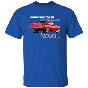 Chevy Nova SS American Muscle, Muscle Car camicia, Nova, SS, T-Shirt immagine 4