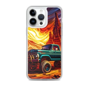 Ford Dentside Phone Case, Highboy Truck, Ford Truck, Powerstroke Diesel Clear Case for iPhone®