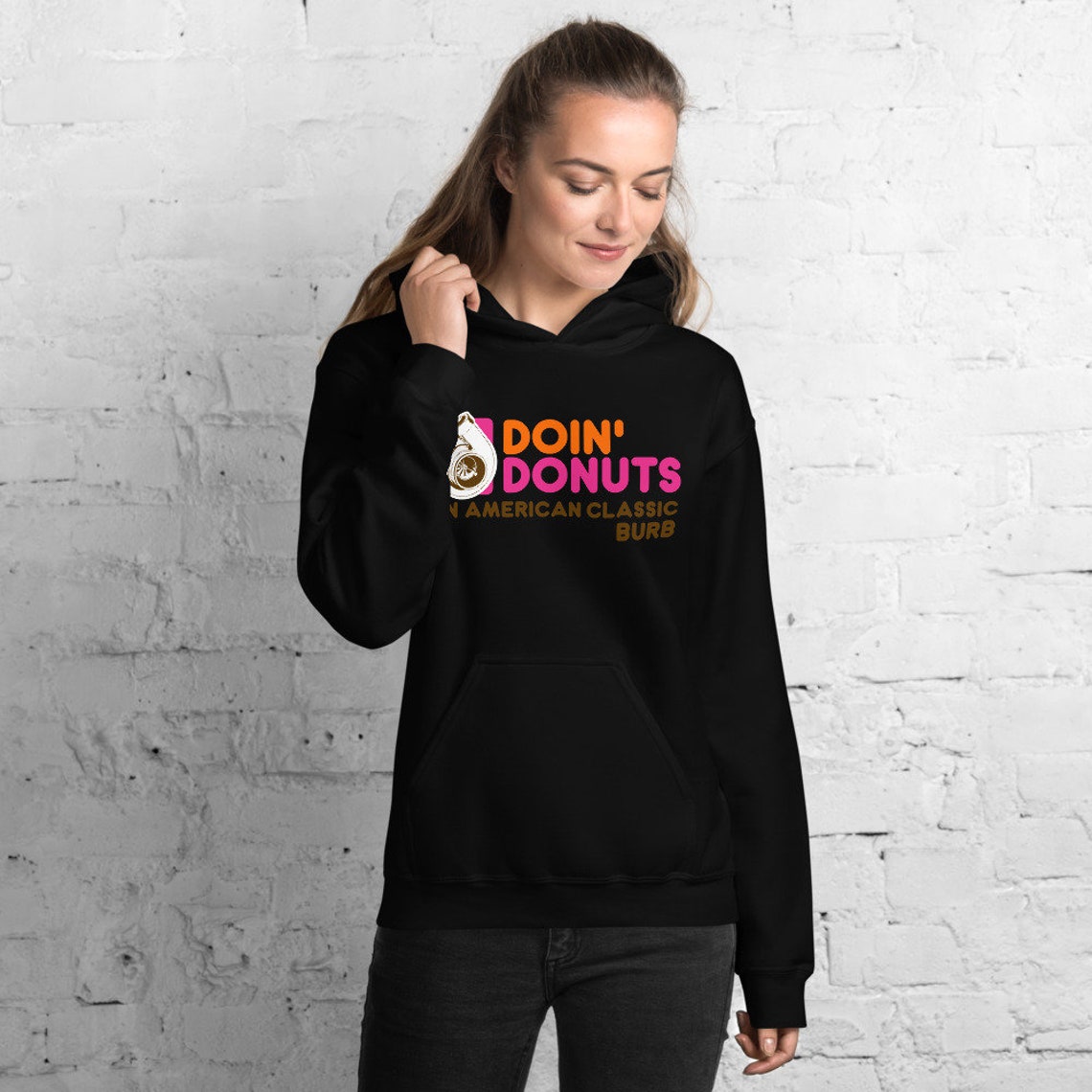 Dunkin Donuts Chevy Burb Hoodie Chevy Suburban Hoodie Etsy