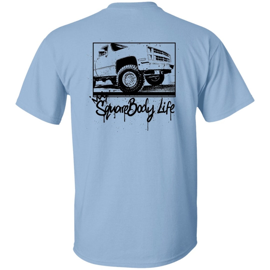C10 T-shirt Squarebody Life C10 Classic Truck T-Shirt \u0026 Apparel - Made In  Canada Vintage Truck T-shirt, image size:1080x1080
