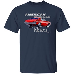 Chevy Nova SS American Muscle, Muscle Car camicia, Nova, SS, T-Shirt immagine 7