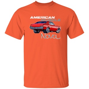 Chevy Nova SS American Muscle, Muscle Car camicia, Nova, SS, T-Shirt immagine 6