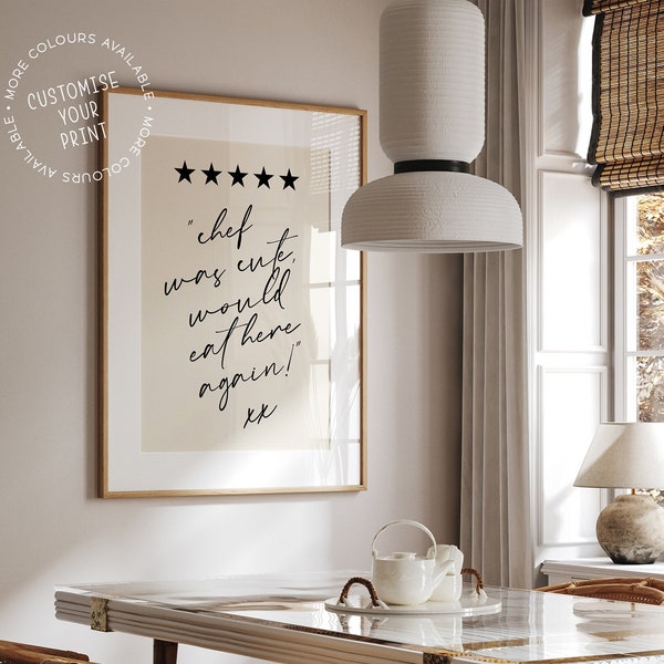 Chef Kitchen Wall Decor - Etsy