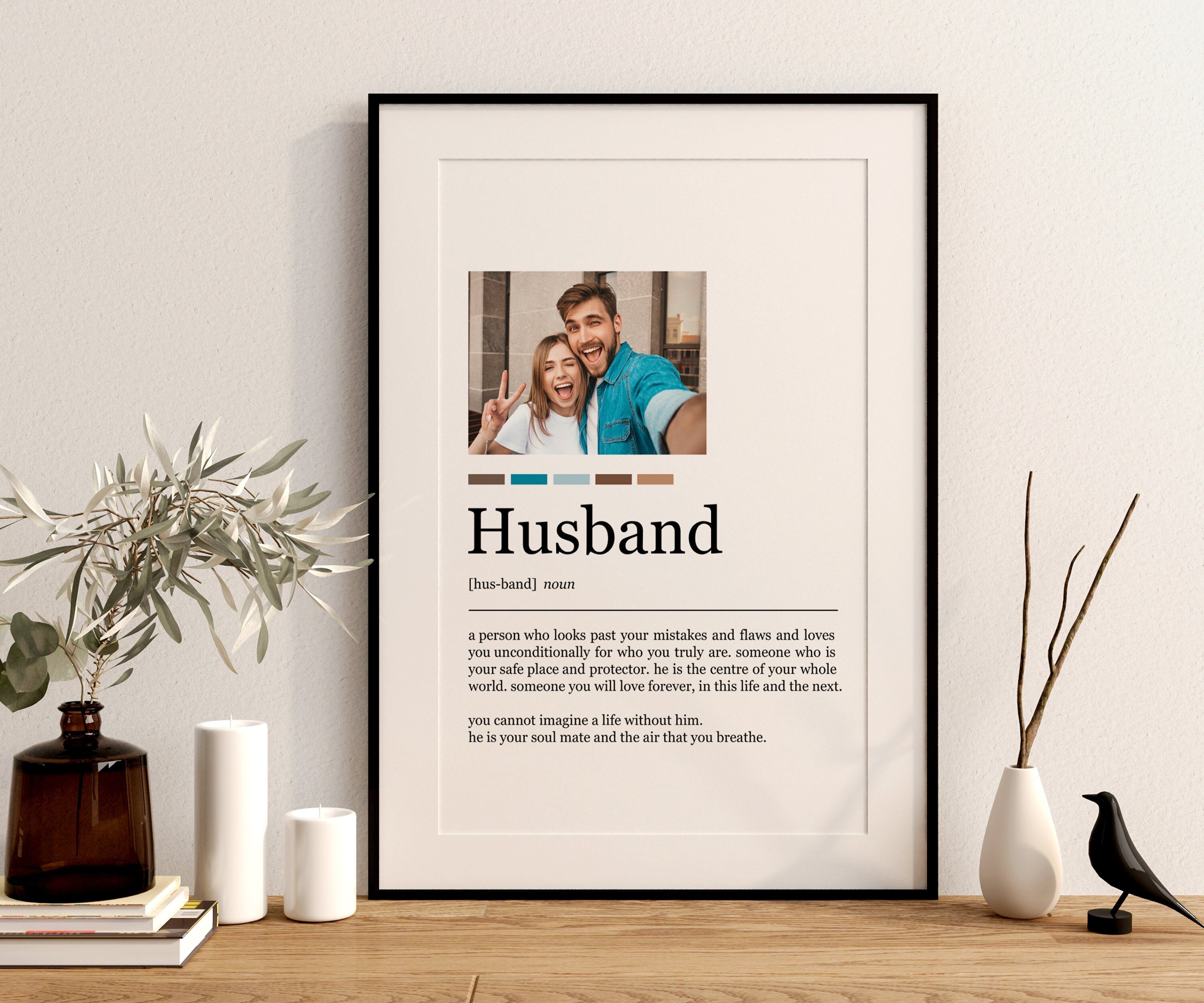 First Anniversary Gifts for Husband, First Anniversary Gift for Him,  Anniversary Gifts for Men, 1st Anniversary Gift, DOWNLOAD Version 