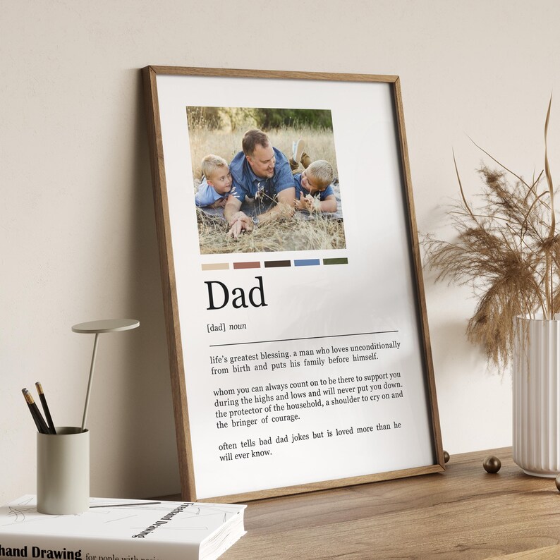 Dad Definition Meaning With Picture: Christmas Gift for Dads, Gift for ...