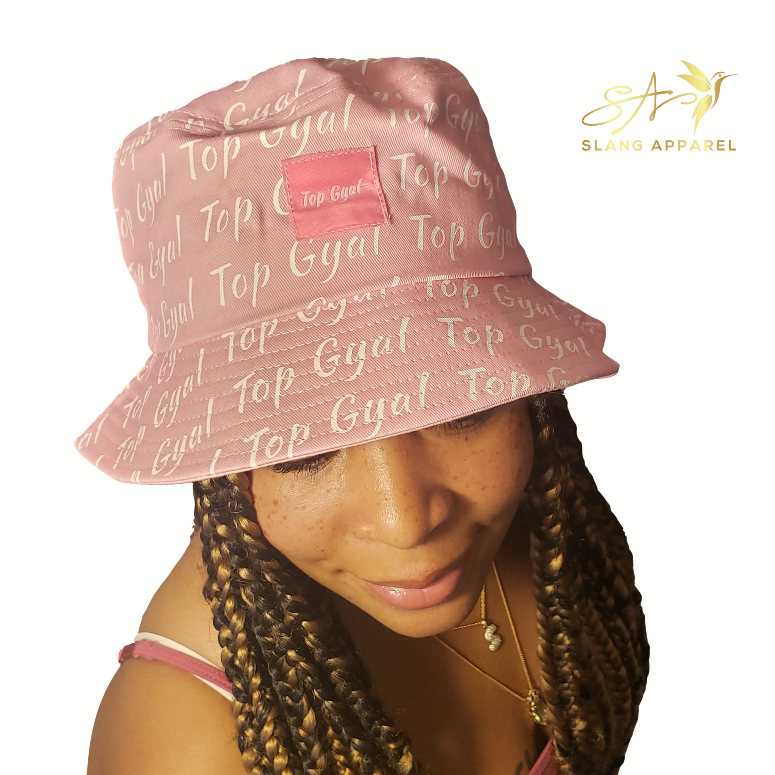 Top Gyal Bucket Hat Jamaican Slang Hat Etsy UK