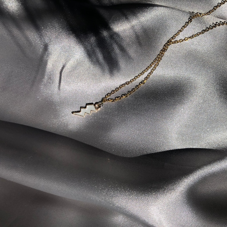 Lightning bolt necklace