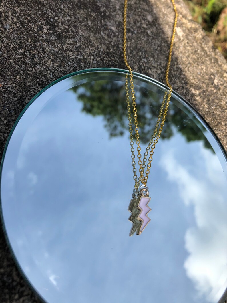 Lightning bolt necklace