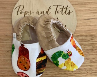 The Hungry Caterpillar Baby Shoes / Soft sole shoes / Pre Walking Shoes / Slippers