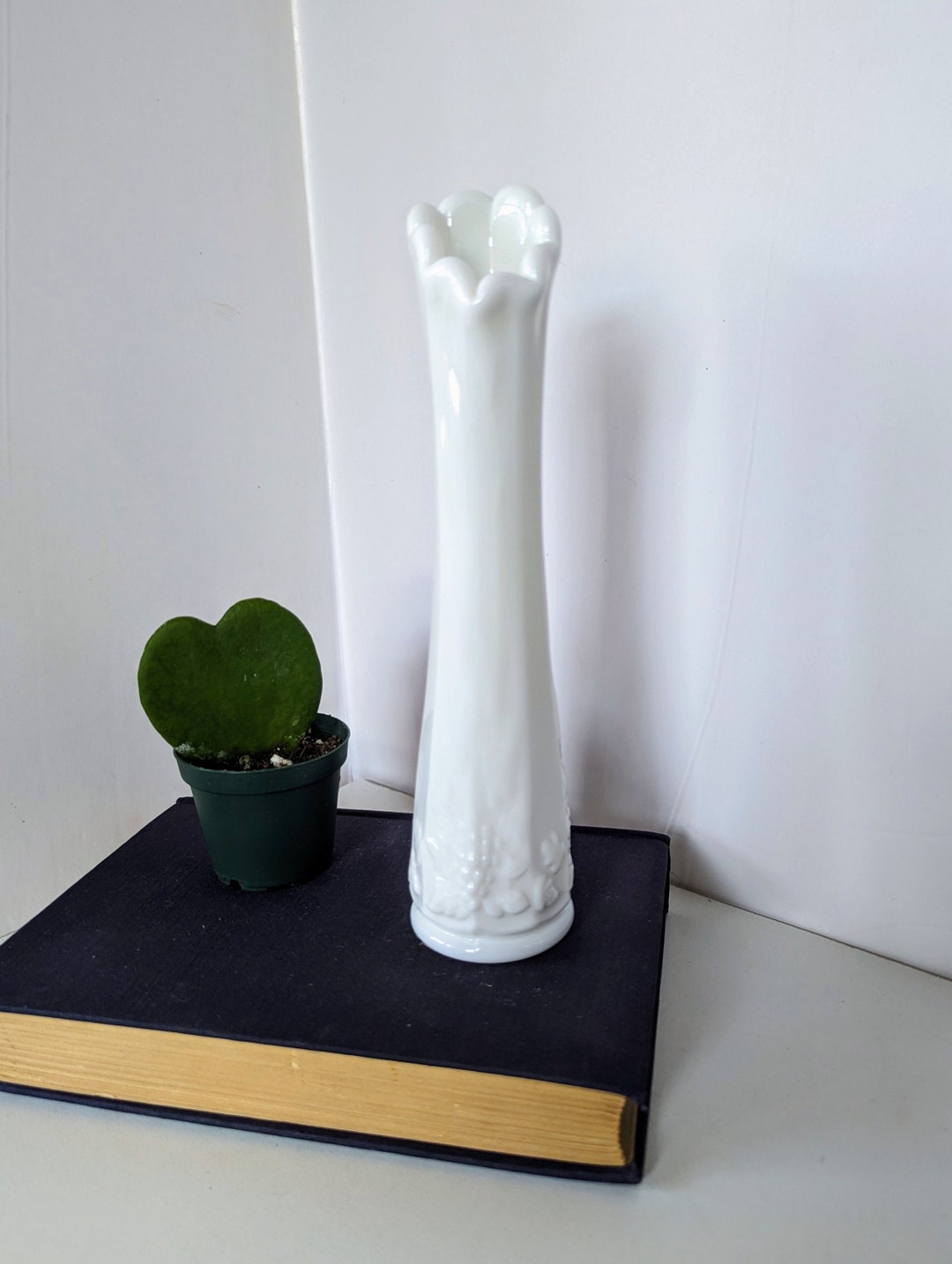 ヴィンテージ ウェストモアランド ミルク グラス スウィング グラス