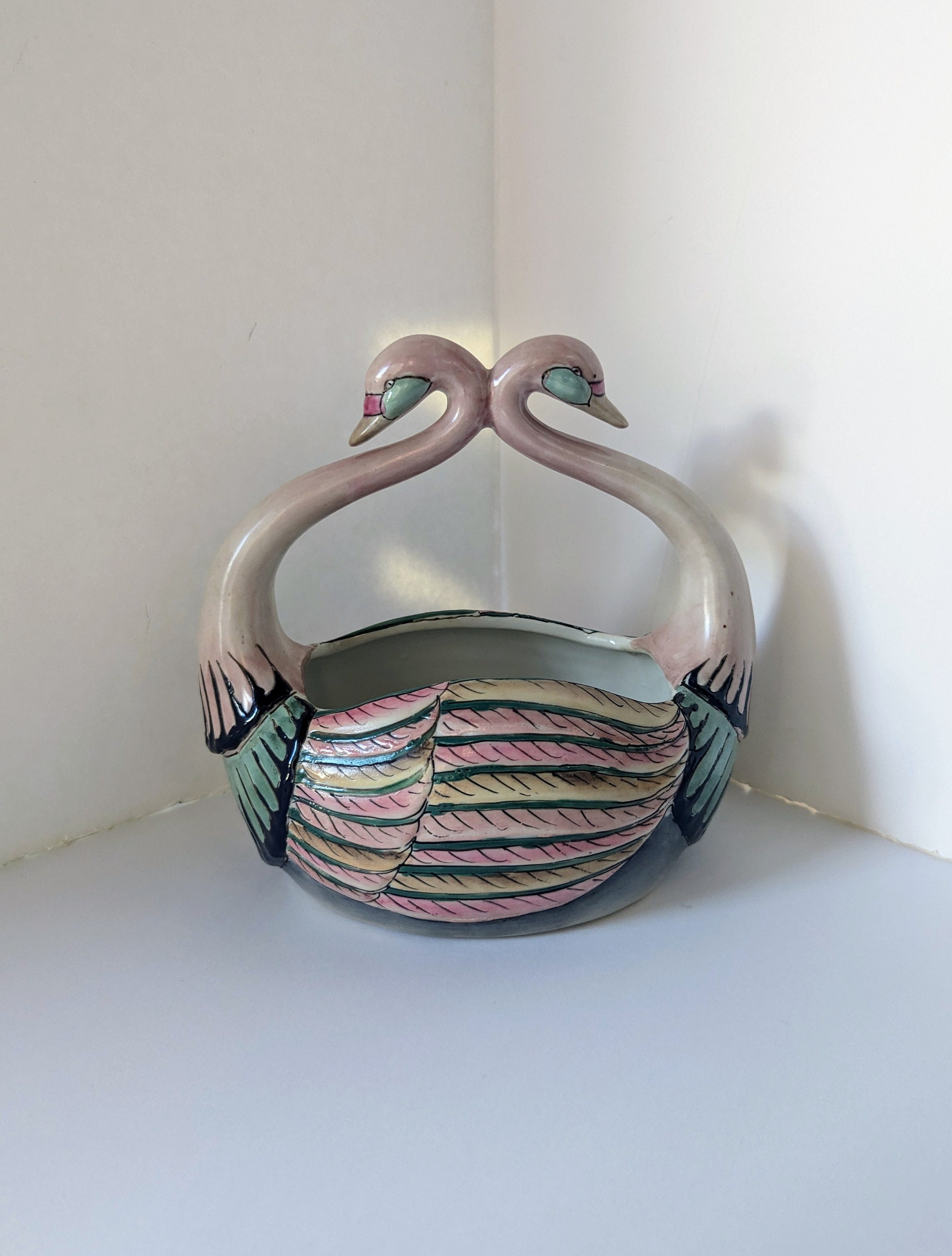 Fauteuil Cygne Vintage Style Art Déco Fauteuil Cygne Vintage Style Art Déco