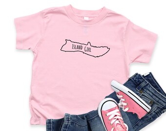 Island Girl (Molokai) Toddler Tee, Hawaii, Keiki, Funny Baby, Born on Molokai, State of Hawaii, Island of Molokai, Island Born, Hawaiian