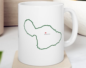 Makawao Coffee Mug, Maui Mug, Hawaii Mug, Hawaii Gifts, Hawaii Friend, Hawaiian Style, Local, Funny Mug, Aloha Gifts, Hawaii Design, Maui