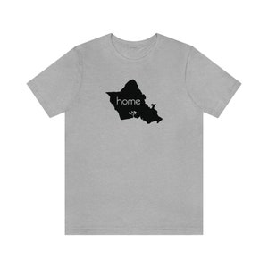 Oahu Island is Home Unisex Tshirt, Hawaiian Shirt, Local Pidgin, Funny Tshirt, Funny Hawaii Gift, Hawaiian Style, Hawaii Design