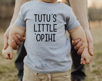 Cute Infant Tee for Little Ones, Family Gifts, Baby Shower, Birthday, Tutu's Little 'Opihi Shirt, Toddler Clothes, Nursery Decor, Baby [...]