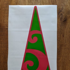 Christmas Tree Window Cling / Holidays / Decorations / Reusable