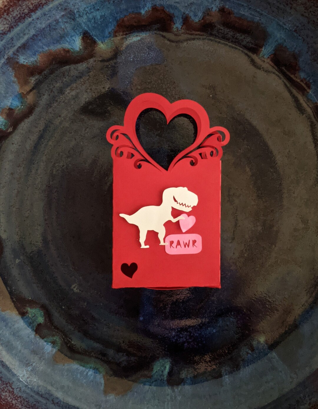 Valentine Treat Box / Small Treat Box / Candy Treat Box / Etsy