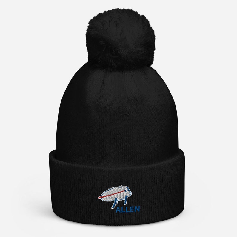 Pom pom beanie Allen Josh Mafia Bills