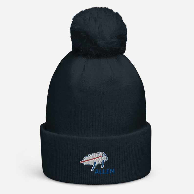 Pom pom beanie Allen Josh Mafia Bills