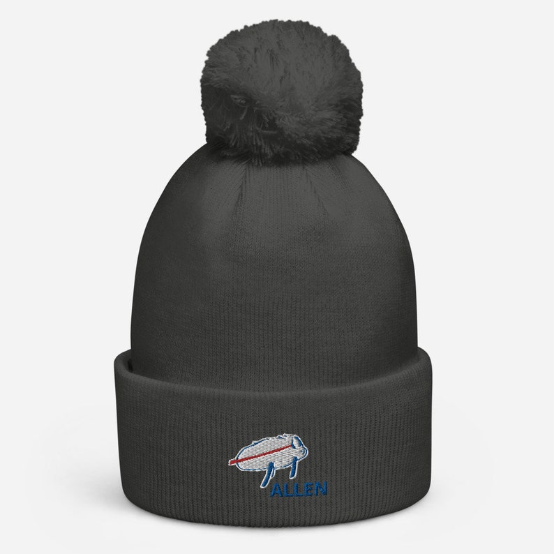 Pom pom beanie Allen Josh Mafia Bills