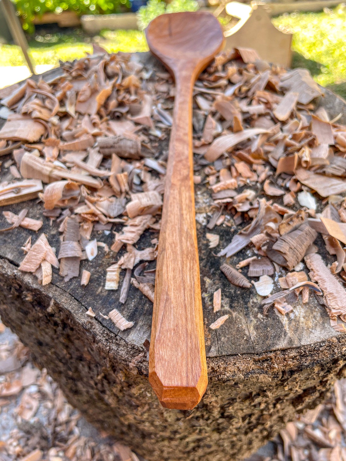 Cuchara de cereza cuchara de madera hecho a mano cuchara de | Etsy