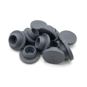 12x Self-Healing Injection Ports: 20mm Mushroom Substrate Jar Stoppers