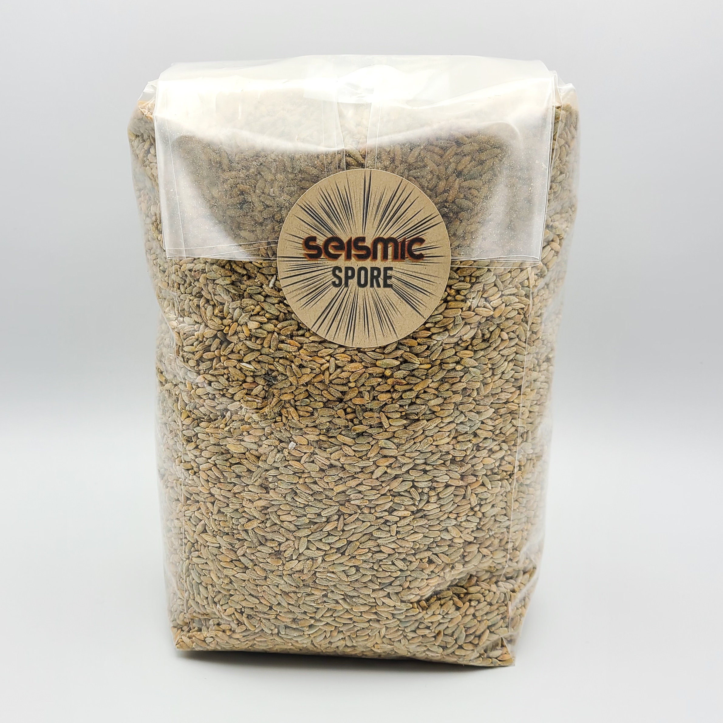 18LB Organic Rye Berries: Raw Whole Grain for Mushroom Cultivation