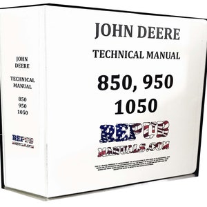 John Deere 950 Tractor Technical Service Repair Manual