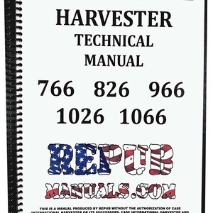 International 826 Tractor Technical Service Repair Shop Manual