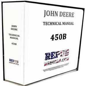 John Deere 450B Crawler Tractor Technical Service Repair Manual