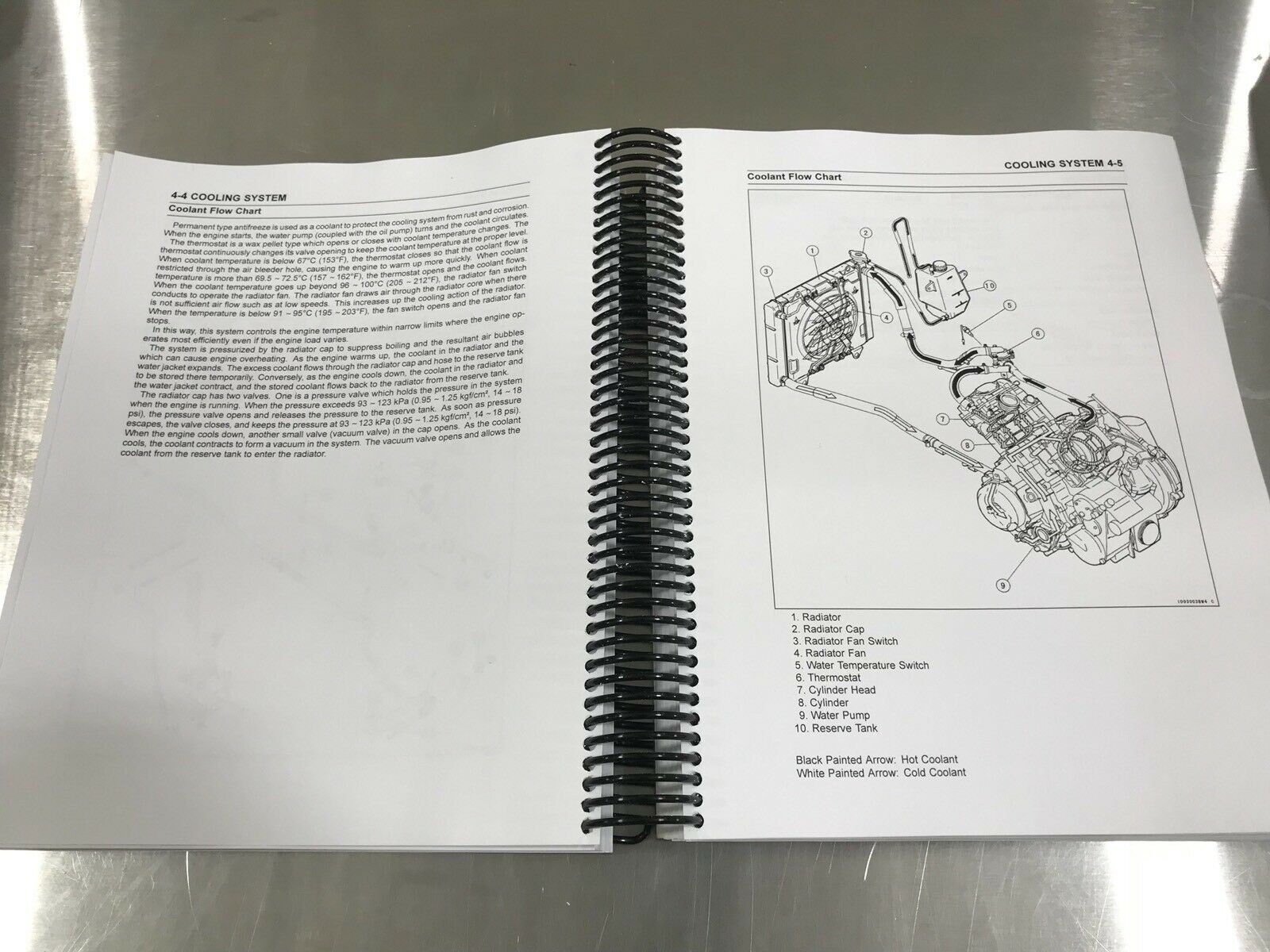 08 KAWASAKI TERYX 750 Technical Service Dealer Repair Manual Spiral