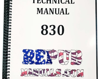 John Deere 830 Tractor Technical Service Repair Manual