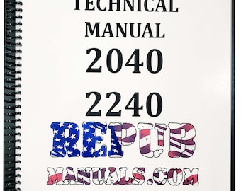 John Deere 2240 Tractor Technical Service Repair Manual