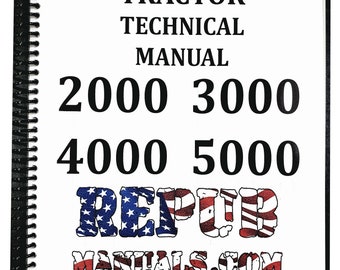 Ford 3000 Technical Service Repair Shop Manual