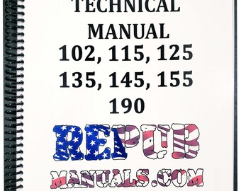 John Deere 102 Lawn and Garden Tractor Technical Service Repair Manual