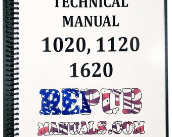John Deere 1020 Tractor Technical Service Repair Manual