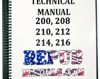 John Deere 216 Lawn and Garden Tractor Technical Service Repair Manual