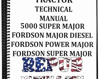 Ford Fordson Major Diesel FMD Technical Service Repair Shop Manual