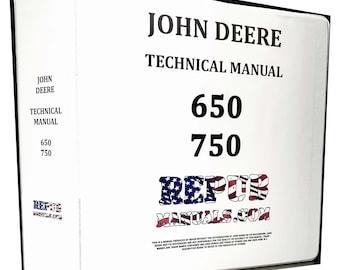 John Deere 650 Tractor Technical Service Repair Manual