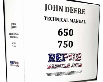 John Deere 750 Tractor Technical Service Repair Manual