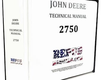 John Deere 2750 Tractor Technical Service Repair Manual