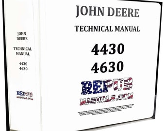 John Deere 4630 Tractor Technical Service Repair Manual