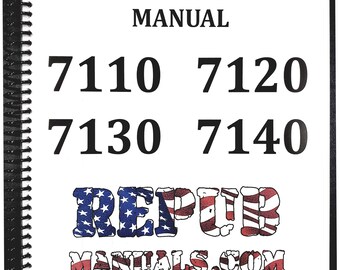 Case 7120 Tractor Technical Service Repair Shop Manual