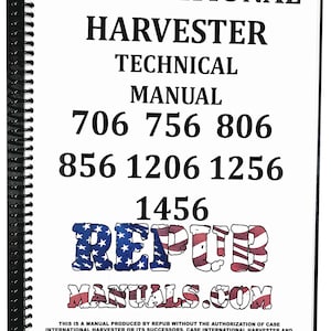 International 806 Tractor Technical Service Repair Shop Manual