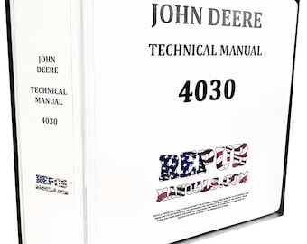 John Deere 4030 Tractor Technical Service Repair Manual